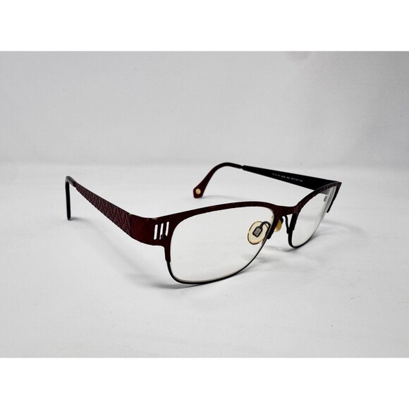 FYSH 3435 463 Eyeglass Frames Only 52-18-135 Red Black Urban Eyewear main image 4